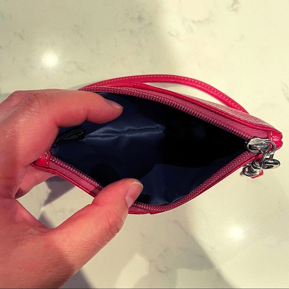 Coach Pink Wristlet - Picture 3 of 3